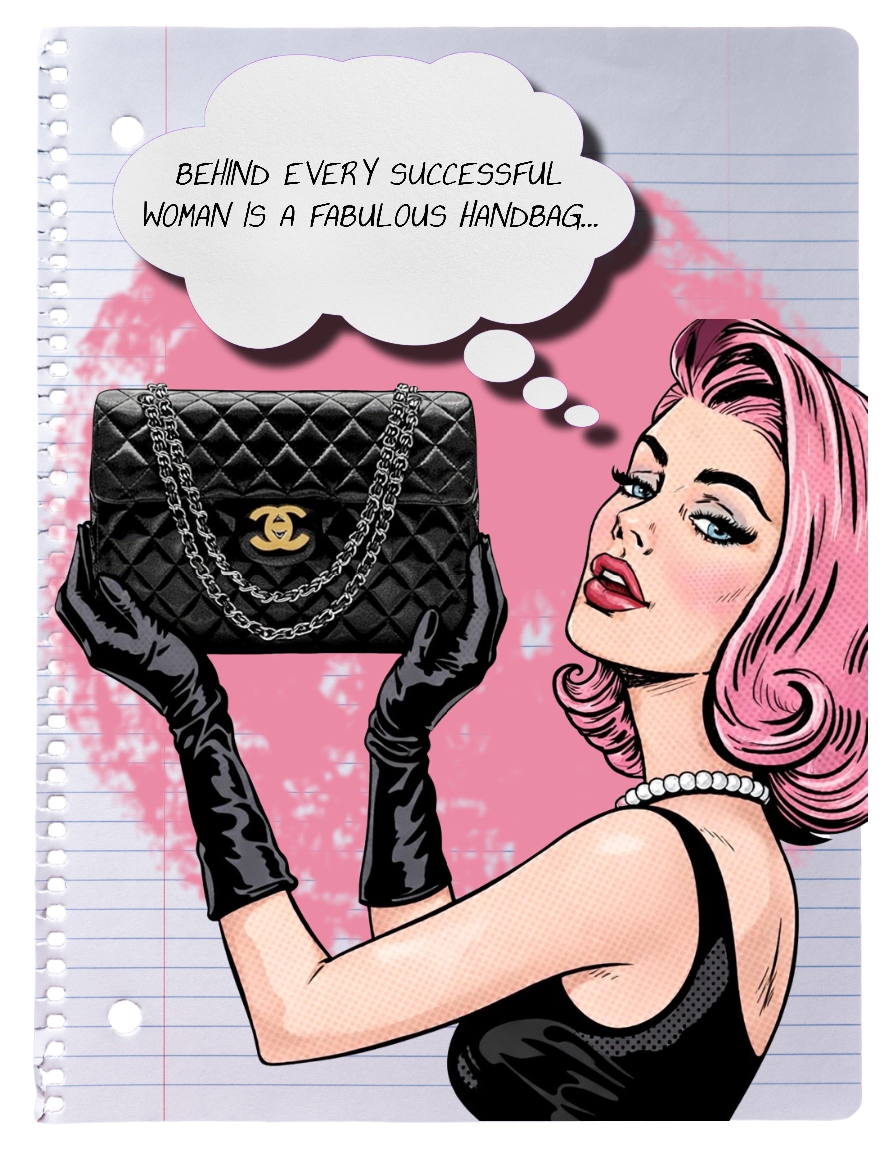 BEHIND EVERY SUCCESSFUL WOMAN....