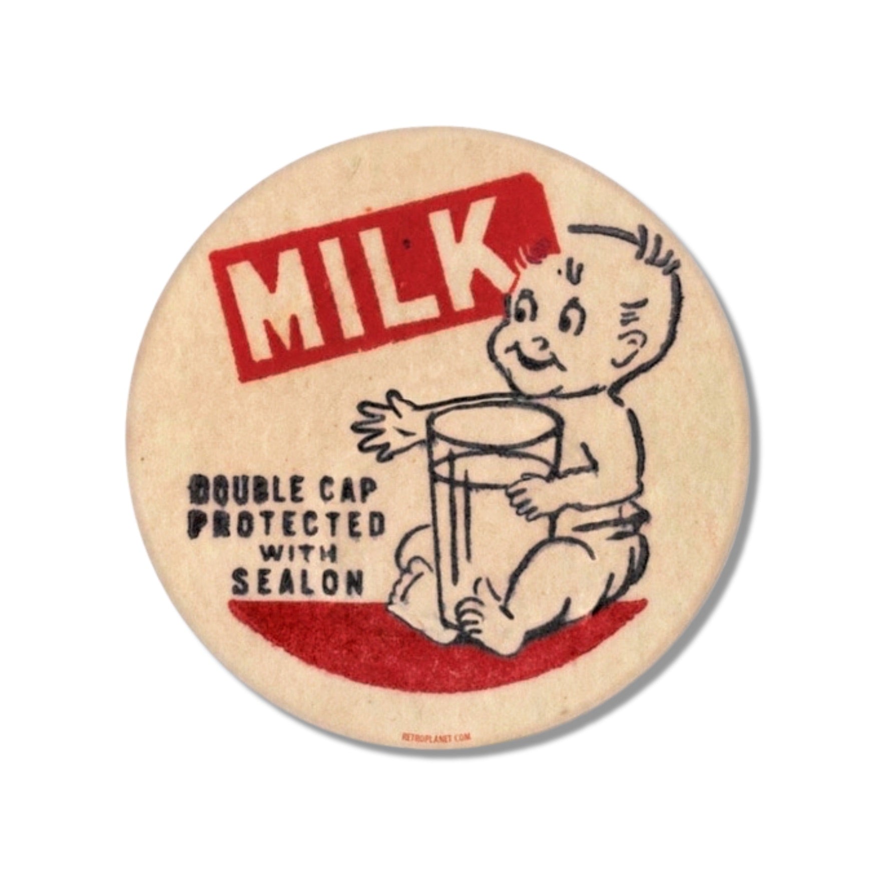 VINTAGE MILK CAP 10