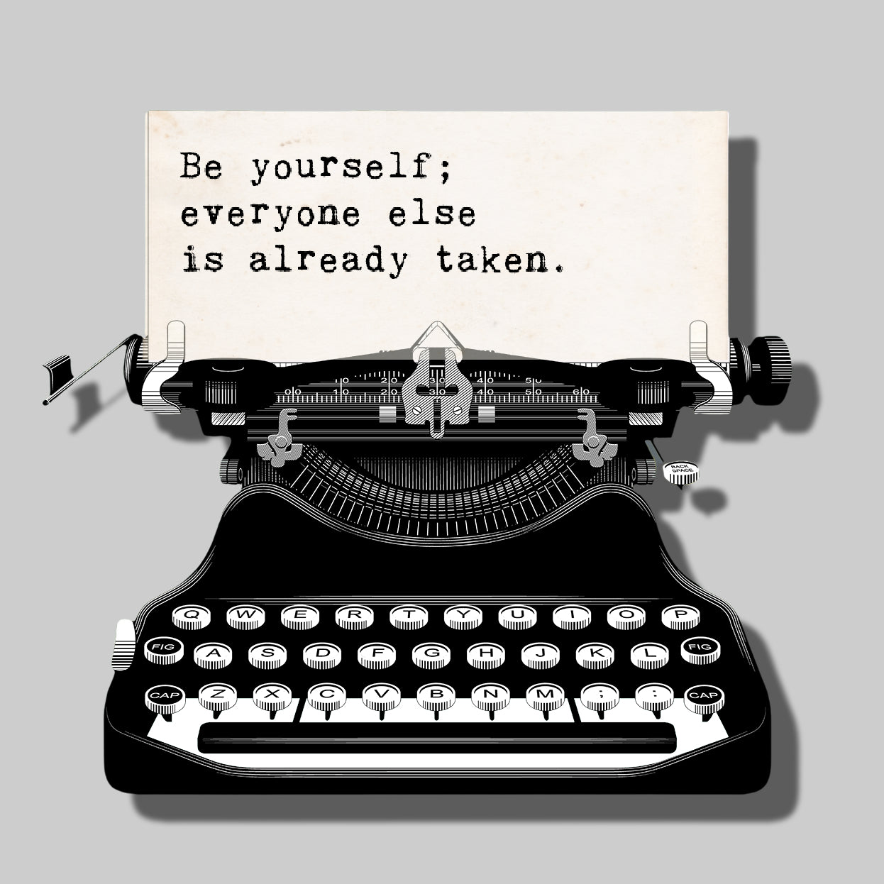TYPEWRITER QUOTE 2