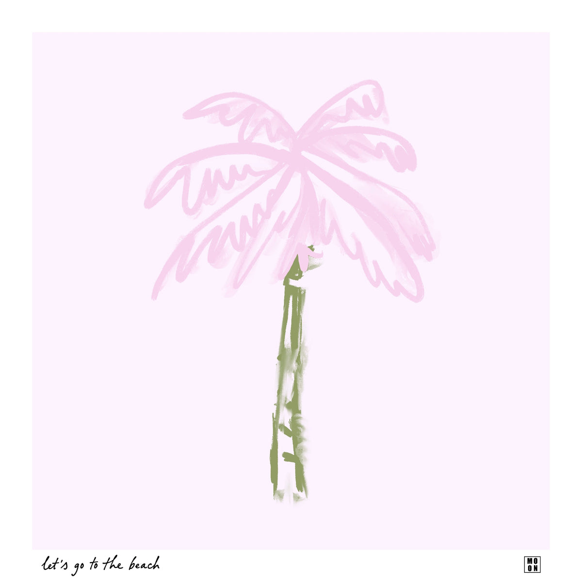 LET'S GO TO THE BEACH - PINK