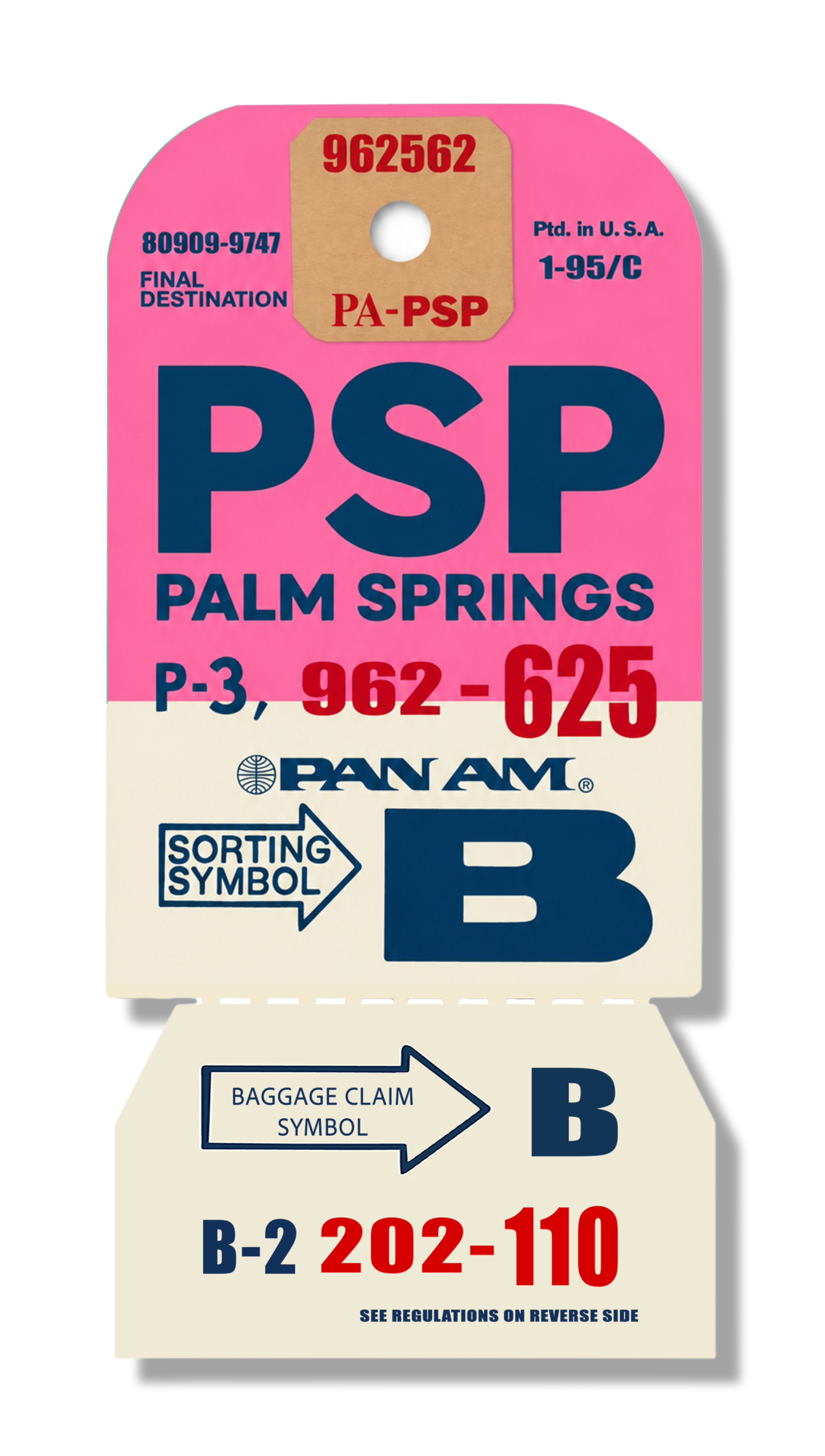 PALM SPRINGS VINTAGE LUGGAGE