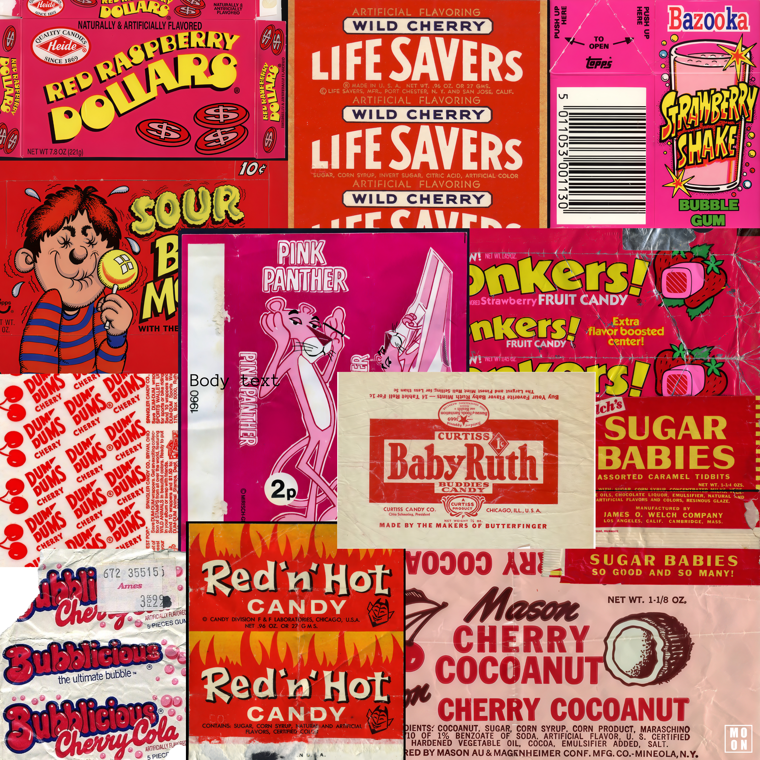 VINTAGE CANDY WRAPPER 8