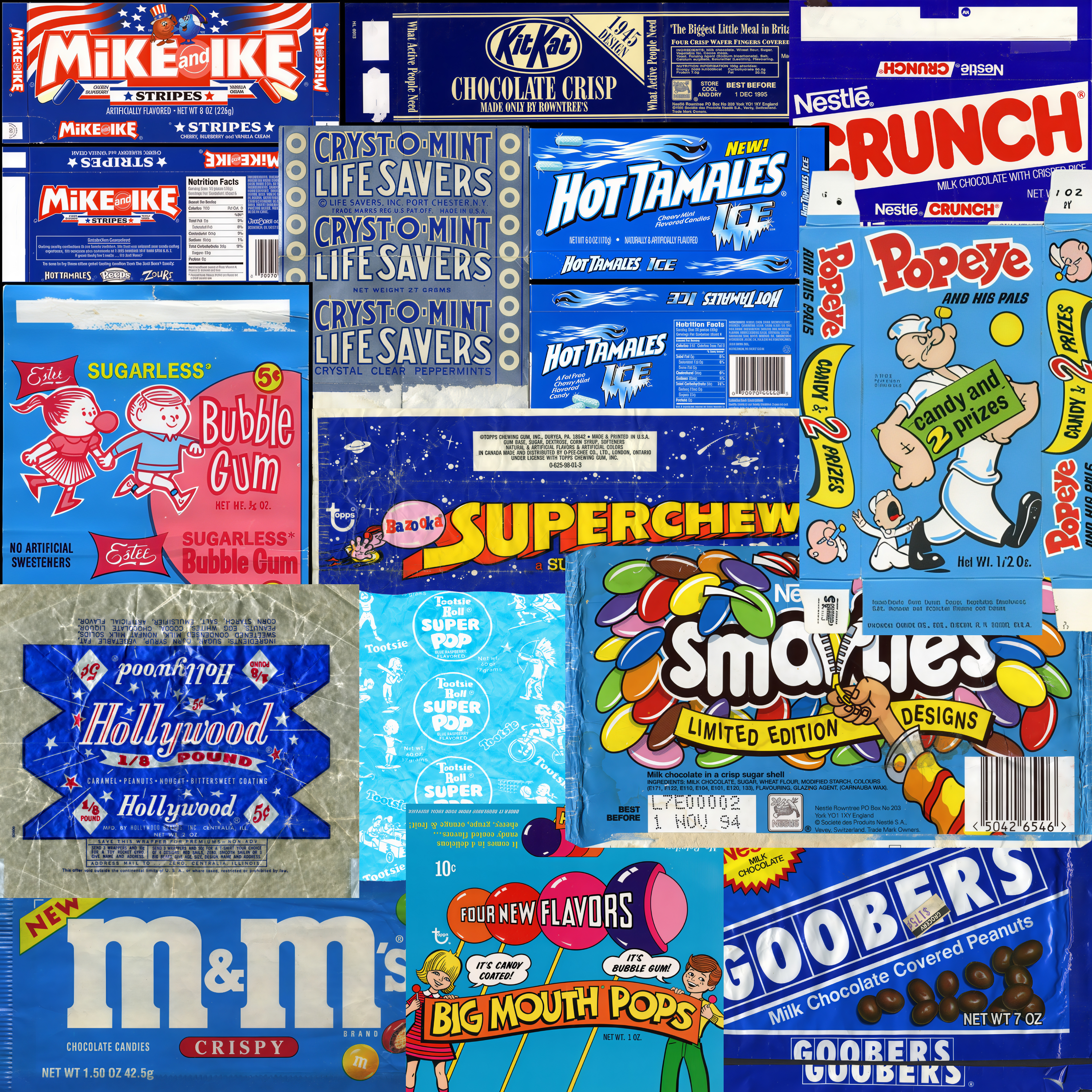VINTAGE CANDY WRAPPER 1