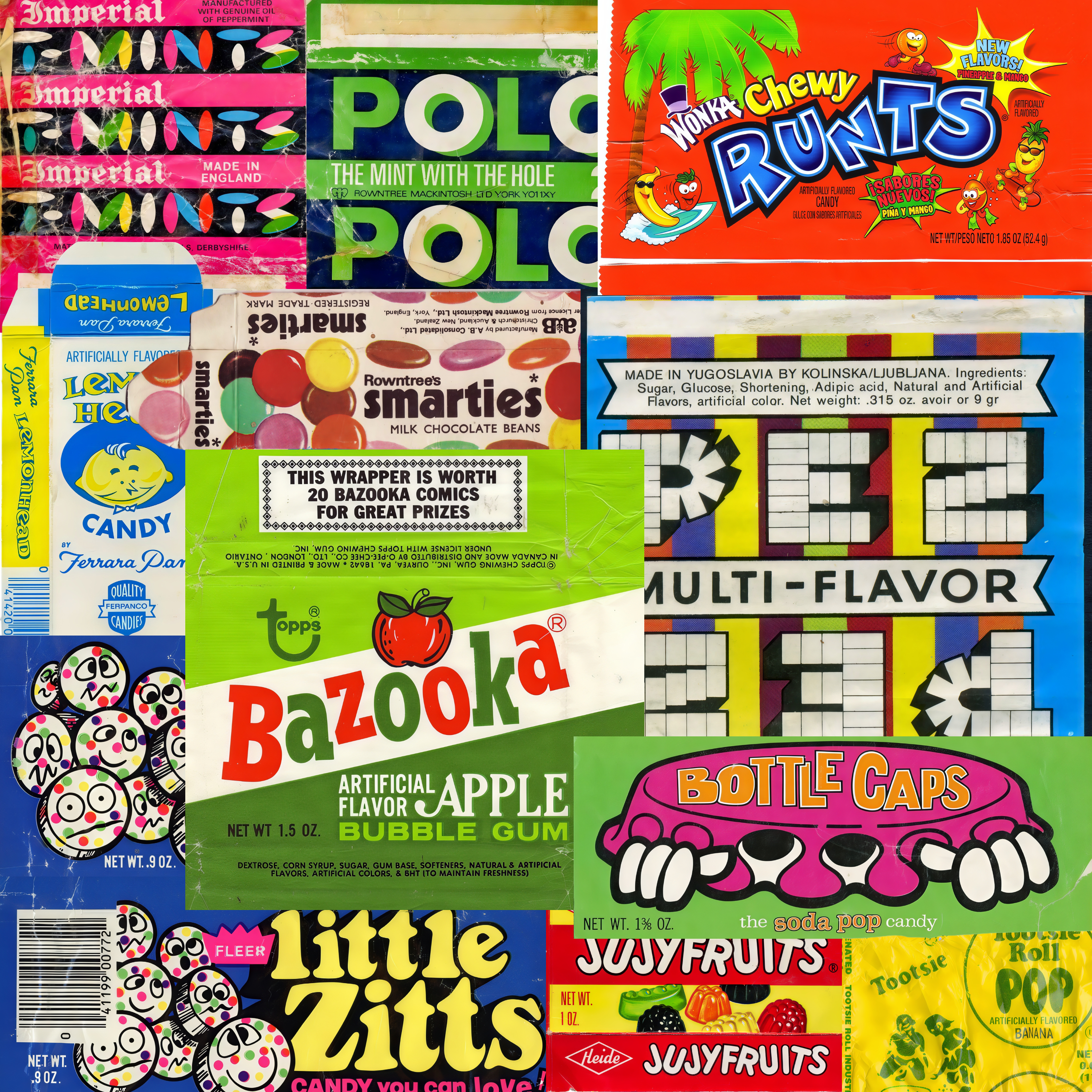 VINTAGE CANDY WRAPPER 3