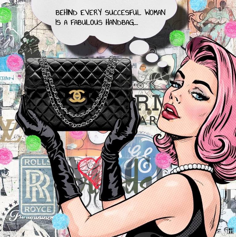 BEHIND EVERY SUCCESSFUL WOMAN....