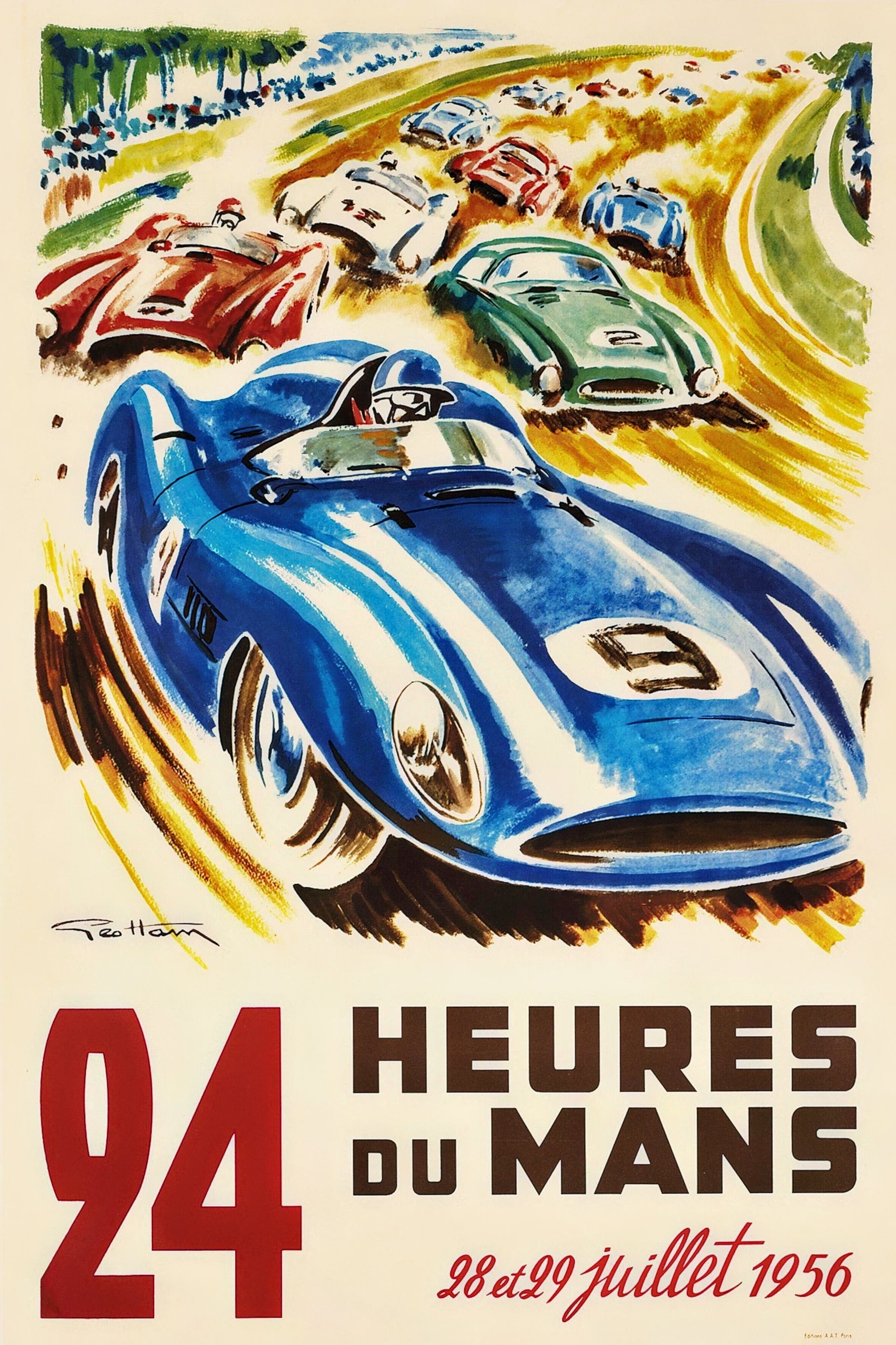 24H LE MANS -1956