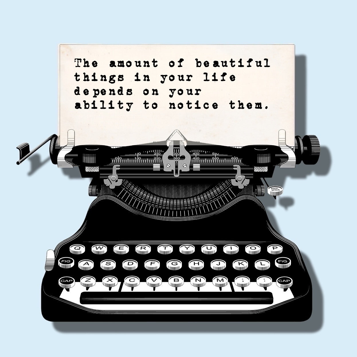 TYPEWRITER QUOTE 10
