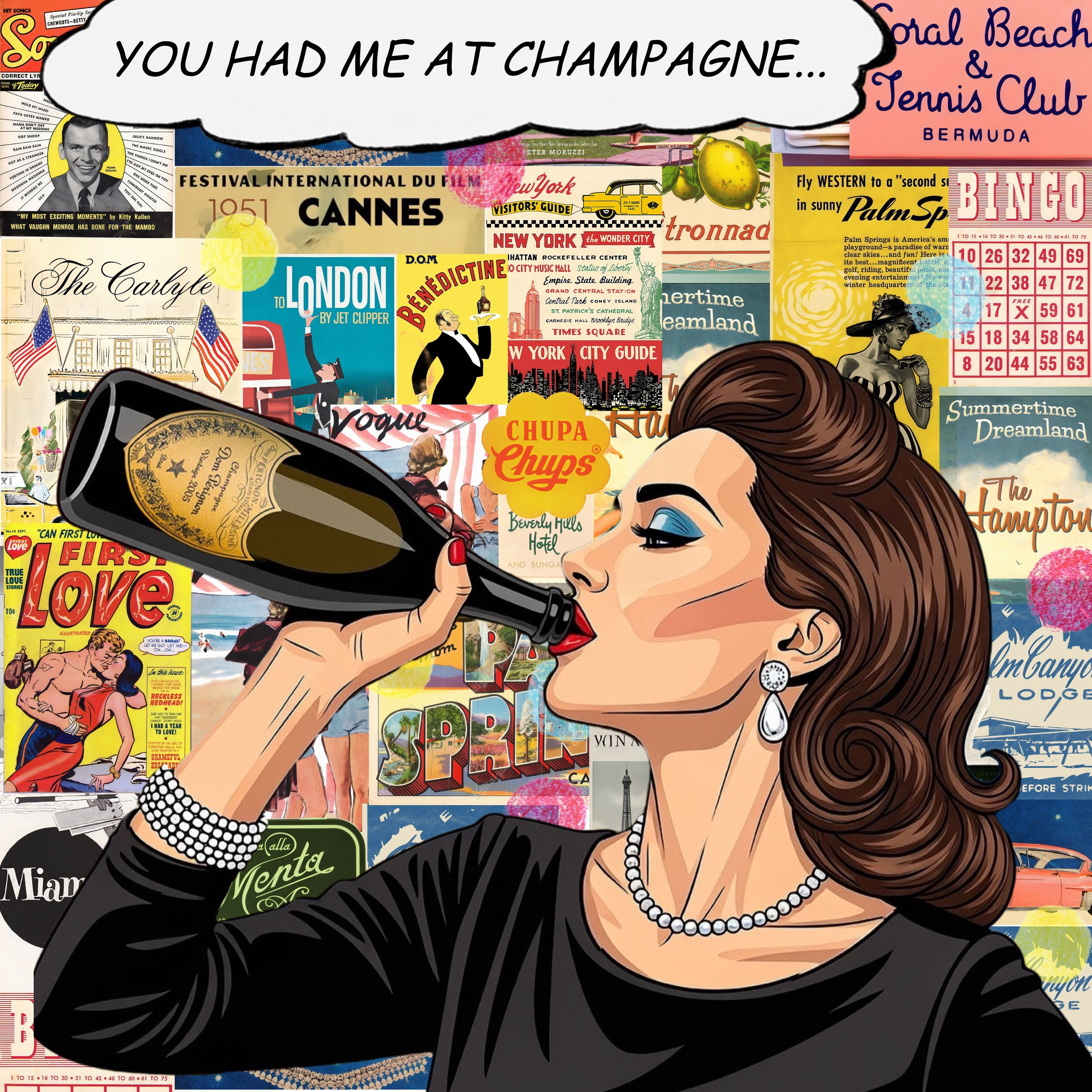 YOU HAD ME AT CHAMPAGNE....