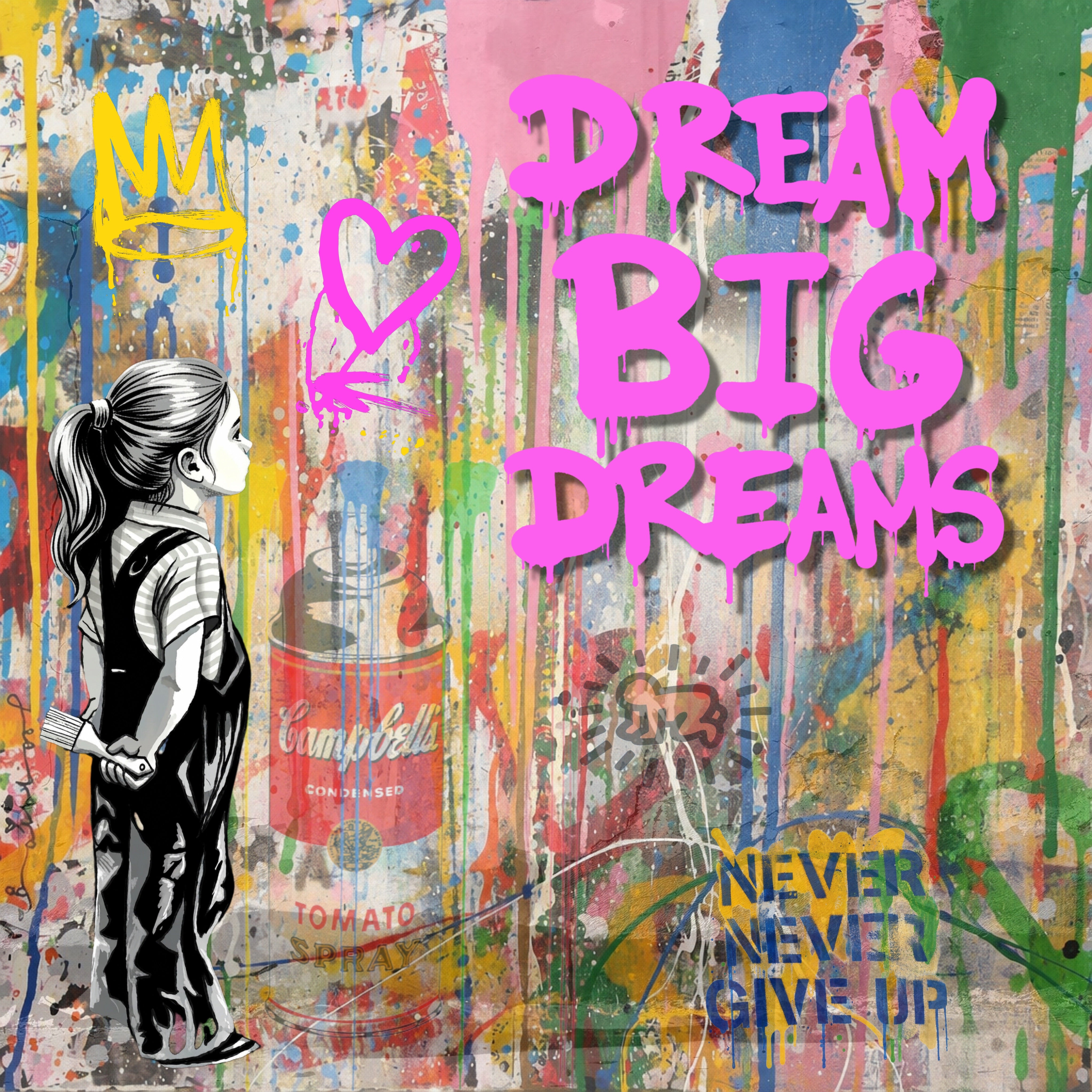 DREAM BIG DREAMS - girl