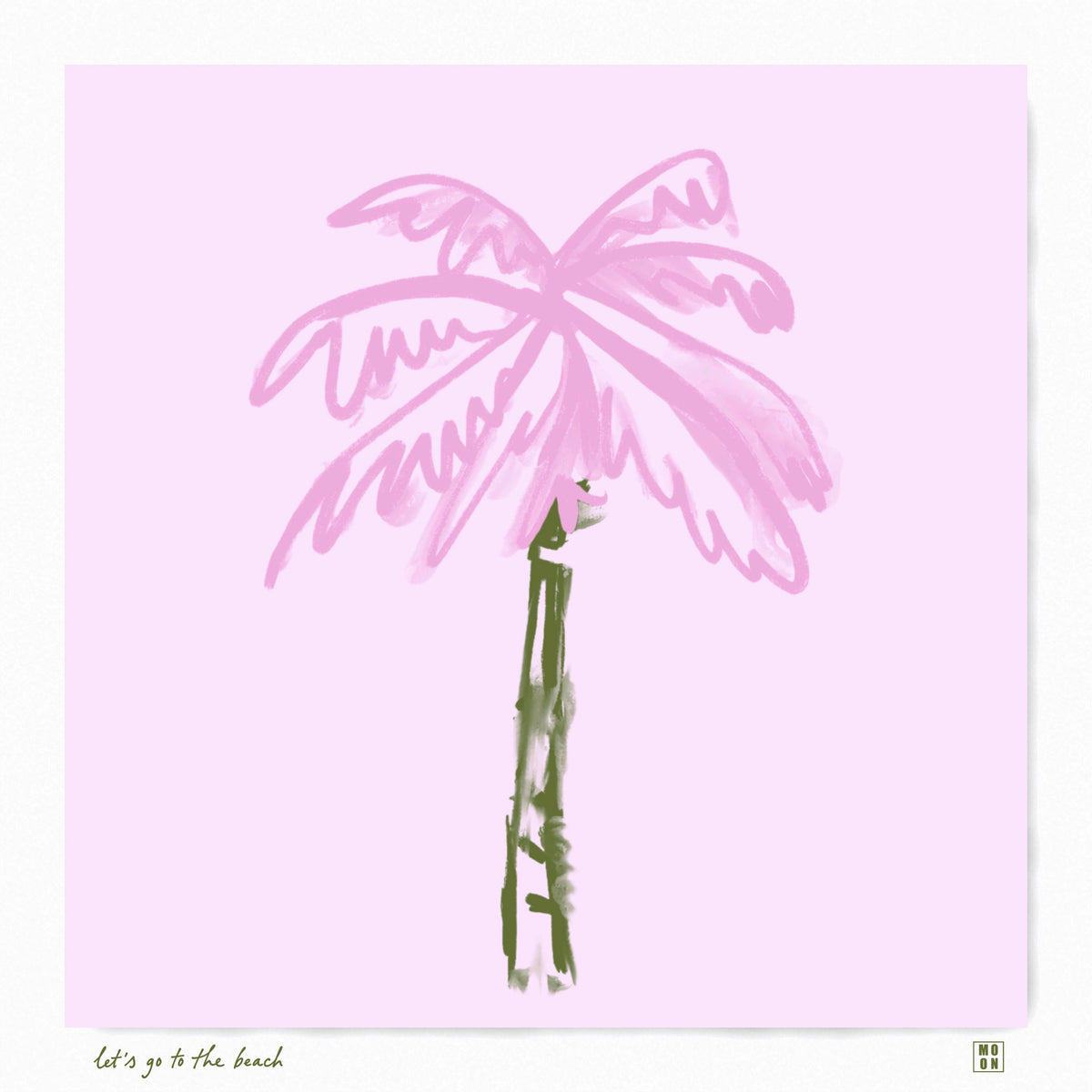 LET'S GO TO THE BEACH - PINK