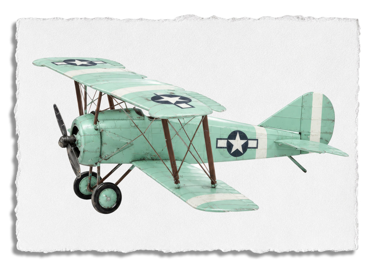 mint green  plane test