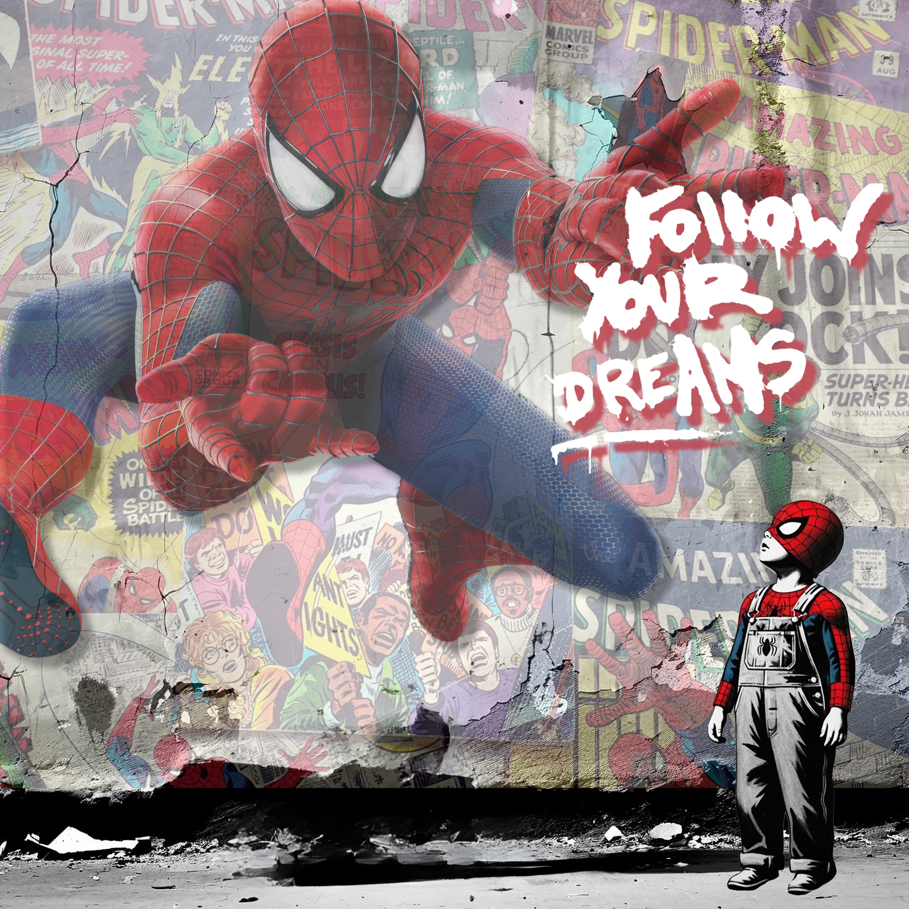 SPIDERMAN FOLLOW YOUR DREAMS