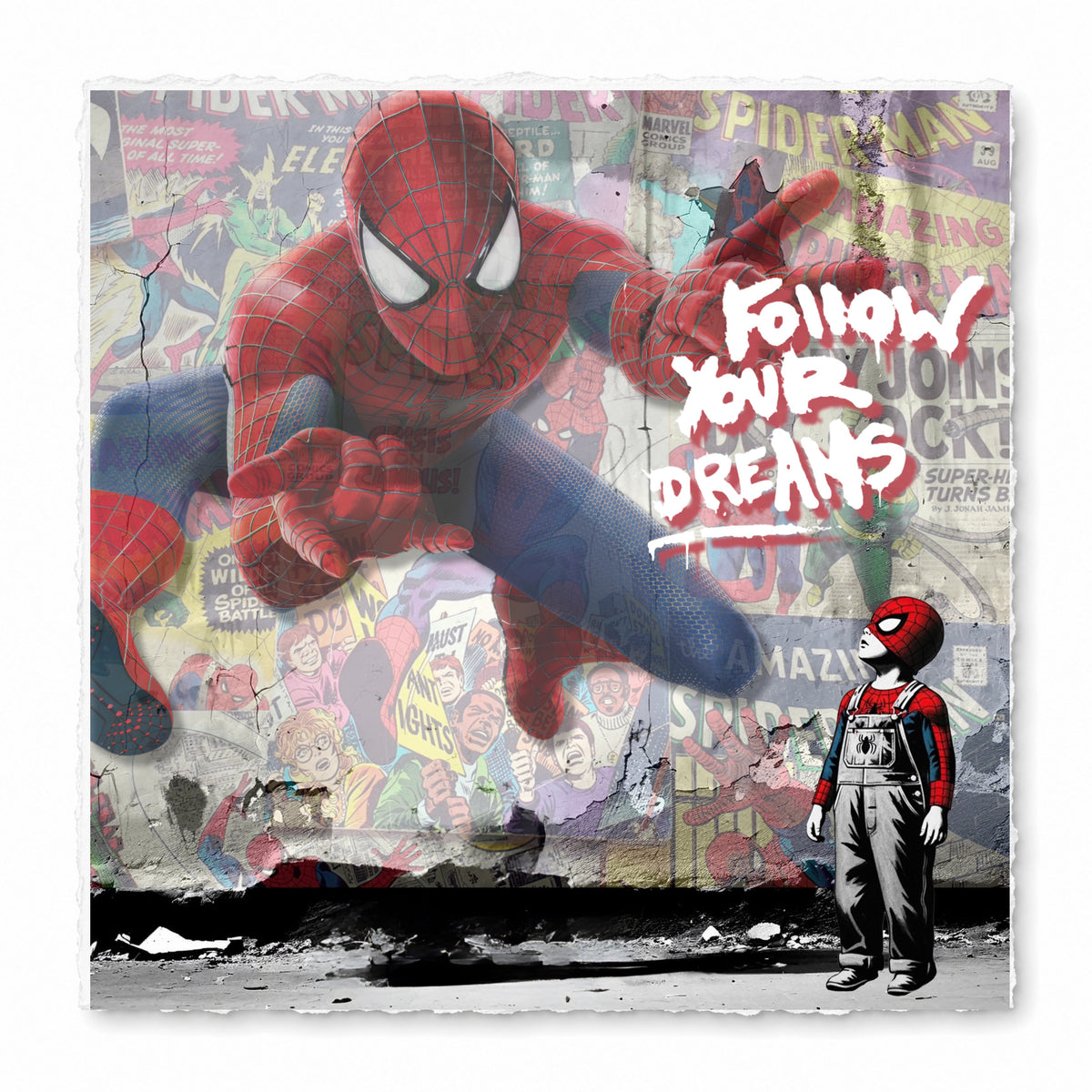 SPIDERMAN FOLLOW YOUR DREAMS